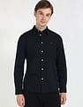 Tommy Hilfiger Solid Slim-Fit Poplin Woven Shirt