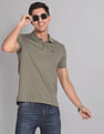 AD by Arvind Wrinkle Resistant Quick Dry Smart Polo Shirt