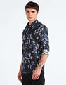 Flying Machine Floral Print Cotton Shirt