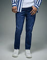 Flying Machine Mankle Relaxed Tapered Fit Stone Washed Jeans