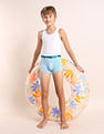 USPA Innerwear Boys Mid Rise Cotton Spandex Trunks - Pack Of 5