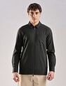 Calvin Klein Jeans Vertical Stripes Slim Fit Plain Woven Shirt