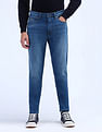 Flying Machine Mankle Relaxed Tapered Stone Wash Jeans