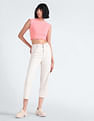 Tommy Hilfiger Baby Lock Rib Slim Cropped T-Shirt