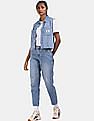 Calvin Klein Sleeveless Archive Denim Shirt