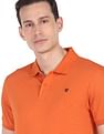 AD by Arvind Modern Jersey Slub Polo Shirt