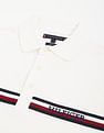Tommy Hilfiger Transitional Cotton Brand Stripe Polo Shirt