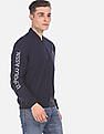 U.S. Polo Assn. Men Navy Solid Bomber Jacket