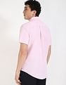 Tommy Hilfiger Solid Regular-Fit Cotton Shirt