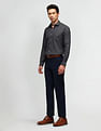 Arrow Slim Fit Dobby Solid Pattern Shirt