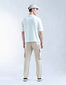 Flying Machine Relaxed Tapered Fit Pure Cotton Cargo