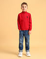 U.S. Polo Assn. Kids Boys Regular Fit Sweatshirt