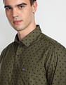 Arrow Sports Motif Print Tennis Club Shirt