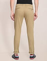 U.S. Polo Assn. Herringbone Textured Casual Trousers