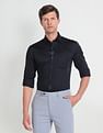 Arrow Motif Print Slim Fit Shirt