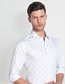 Arrow Newyork Graphic Print Cotton Formal Shirt