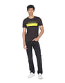 Flying Machine Crew Neck Logo T-Shirt