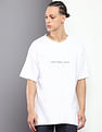 Calvin Klein Monologo Ottoman Rib T-Shirt