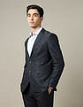 Arrow Zero Calorie Slim Fit Textured 1851 Blazer