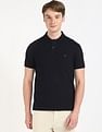 Tommy Hilfiger Solid Regular-Fit Cotton Polo Shirt