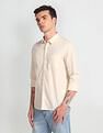 Flying Machine Vertical Stripe Slim Fit Shirt