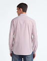 Flying Machine Vertical Stripe Seersucker Shirt