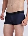 Calvin Klein Underwear Low Rise Solid Blue Trunks