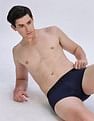 Calvin Klein Underwear Low Rise Solid Blue Trunks