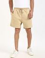 Tommy Hilfiger Regular-Fit Solid Mid Rise Shorts
