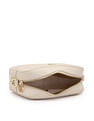 Tommy Hilfiger Textured Cream PU Sling Bag
