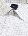 Arrow Manhattan Slim Windowpane Checked Shirt