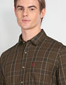 U.S. Polo Assn. Denim Co. Tartan Check Twill Slim Shirt