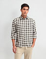Arrow Sport Dupplin Checked Regular Fit Shirt