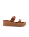 U.S. Polo Assn. Women Open Toe Elettra Wedge Sandals