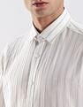 Calvin Klein Jeans Vertical Stripes Regular Fit Dobby Woven Shirt