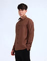 Flying Machine Solid Regular Fit Shirt