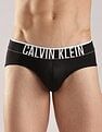 Calvin Klein Underwear Mid Rise Solid Black Briefs