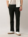 Arrow Sport Mid Rise Slim Fit Trousers