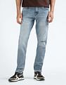 Flying Machine Lightly Distressed Slim Tapered Jeans