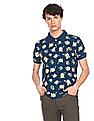 U.S. Polo Assn. Cotton Floral Print Polo Shirt