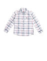 U.S. Polo Assn. Kids Boys Grid Tattersall Checked Regular Fit Shirt