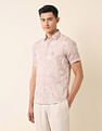 U.S. Polo Assn. Tailored Fit Tropical Printed Shirt