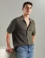 Tommy Hilfiger Texture Relaxed-Fit Cotton Shirt