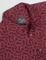 Flying Machine Floral Print Dobby Shirt
