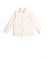 U.S. Polo Assn. Kids Boys Vertical Striped Regular Fit Shirt