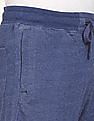 U.S. Polo Assn. Denim Co. Mid Rise Drawstring Waist Solid Shorts
