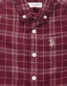 U.S. Polo Assn. Kids Boys Tartan Check Shirt