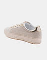 U.S. Polo Assn. Round Toe Brand Printed Narcisa Sneakers