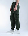 Flying Machine Twill Relaxed Fit Joggers
