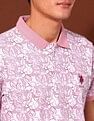 U.S. Polo Assn. Floral Printed Working Holiday Polo Shirt